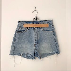 Brandy Melville / John Galt high rise denim shorts